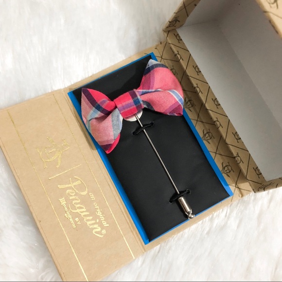 Original Penguin Bow Tie Pin - Picture 2 of 3